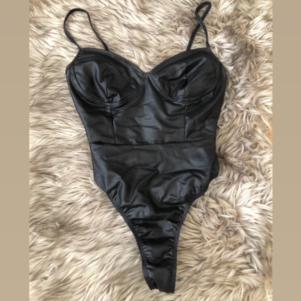 Leather Bodysuit
